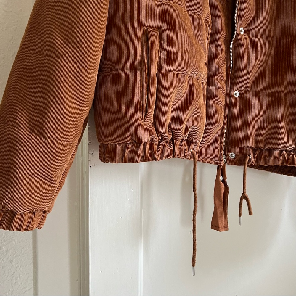 Ashley by 26 International Outerwear Corduroy Bomber Jacket Large - Picture 6 of 12